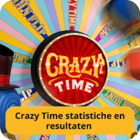 Crazy Time resultaten Crazy Time statistics